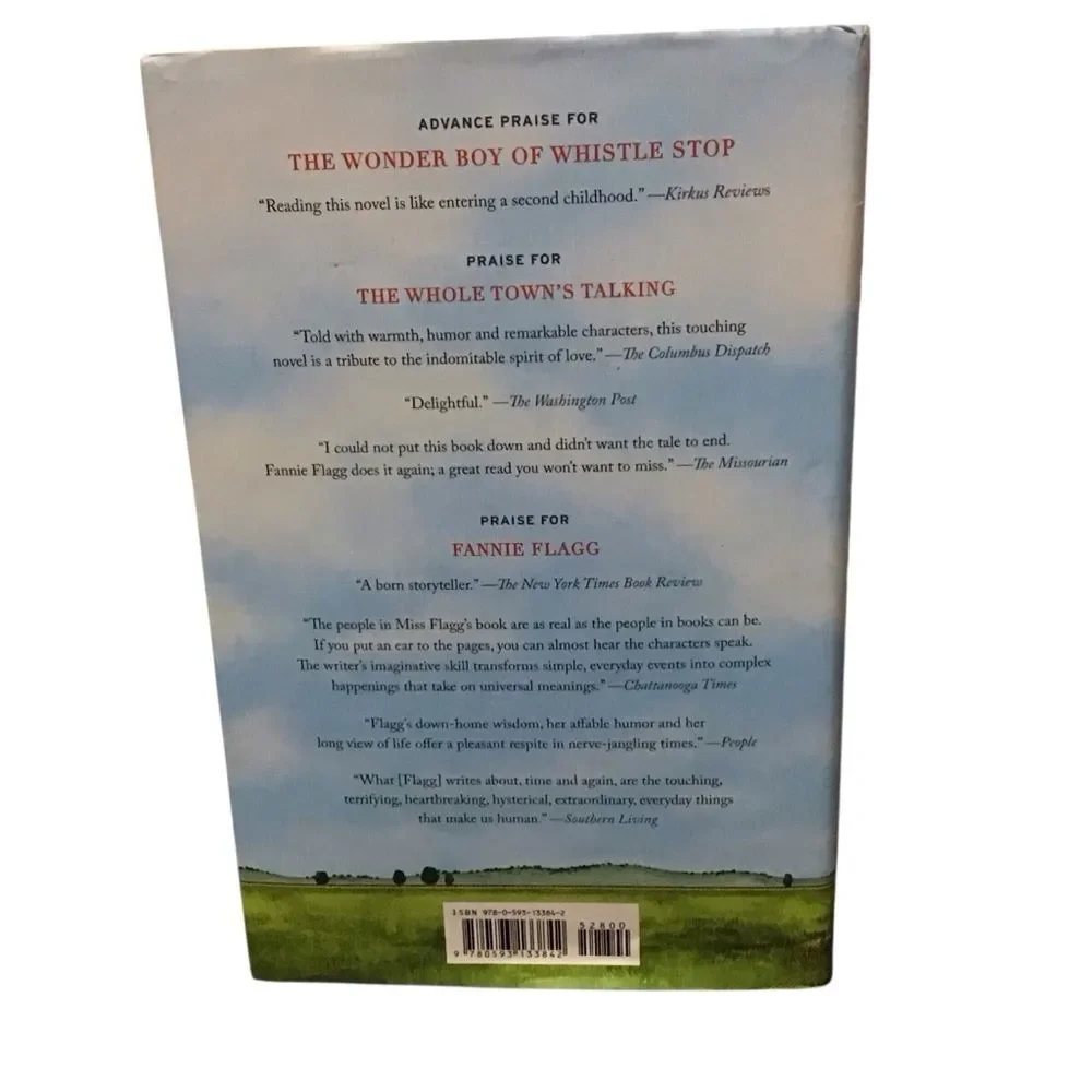 The Wonder Boy of Whistle Stop Novel by Fannie Flagg 2020‎ Hardcover